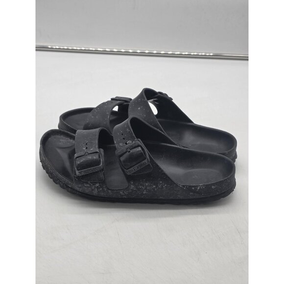 Birkenstock Arizona EVA Sandals Mens Size 41 Black Waterproof Made in Germany - Picture 4 of 9